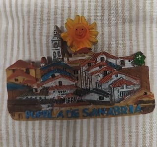 Imán nevera Puebla Sanabria