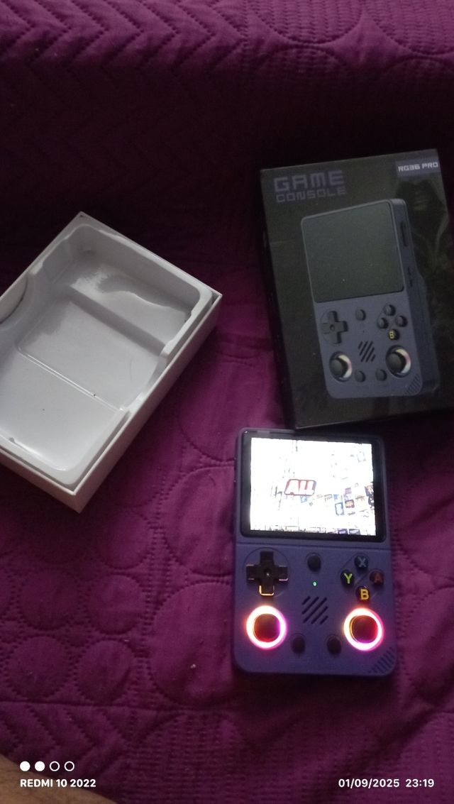 Consola Portátil Azul