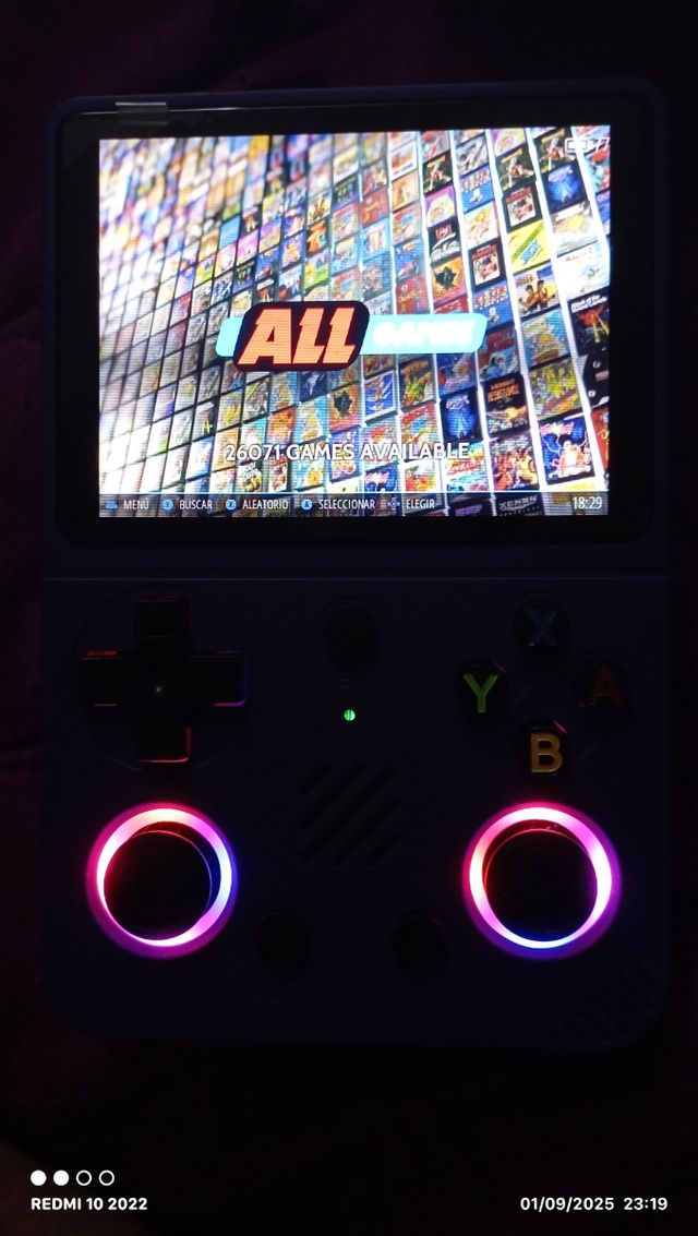 Consola Portátil Azul