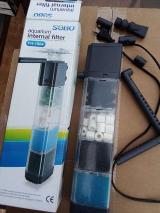 filtro acuario grande 1550 litros/hora pecera 