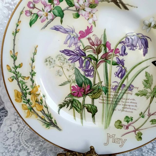 Piatto May- Edith Holden - Caverswall