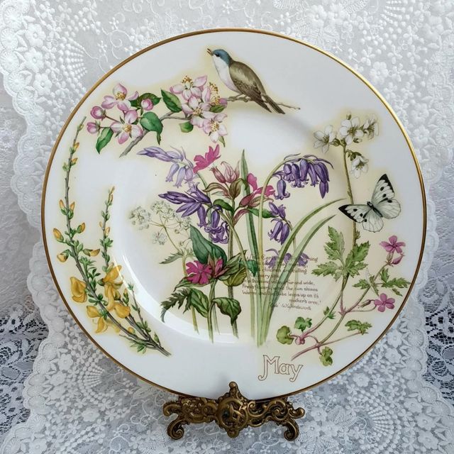 Piatto May- Edith Holden - Caverswall