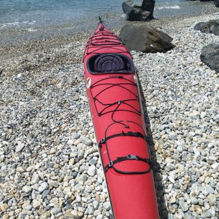 Kayak Canadiense, marca RIOT - Rojo