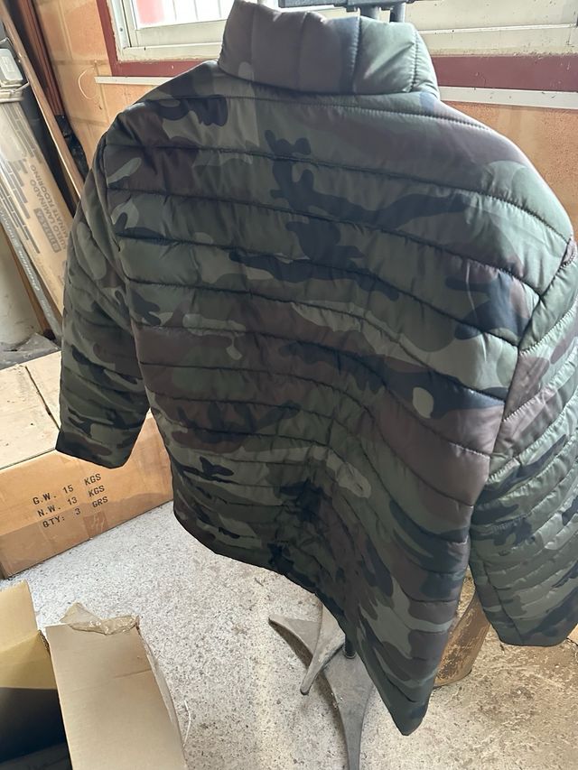 Plumifero camuflaje - Verde Oliva