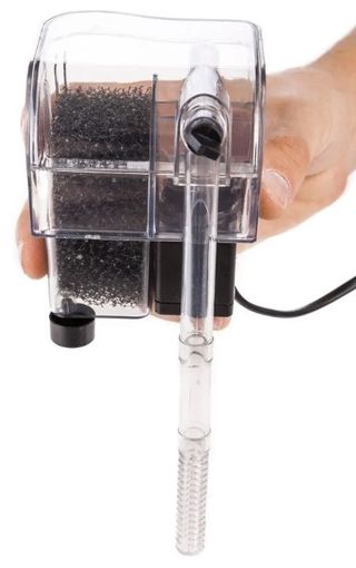 Filtro cascada mochila acuario pequeño sin tapa