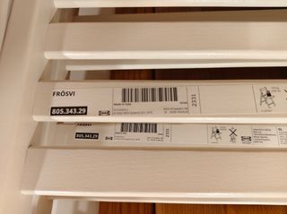 4 Sillas plegables Ikea con cojines