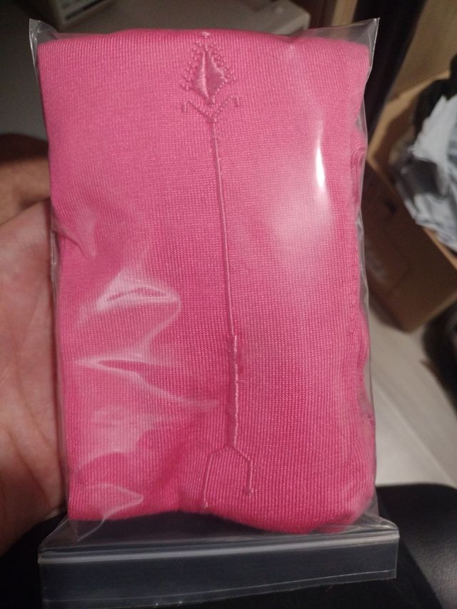 Medias la espiga rosa