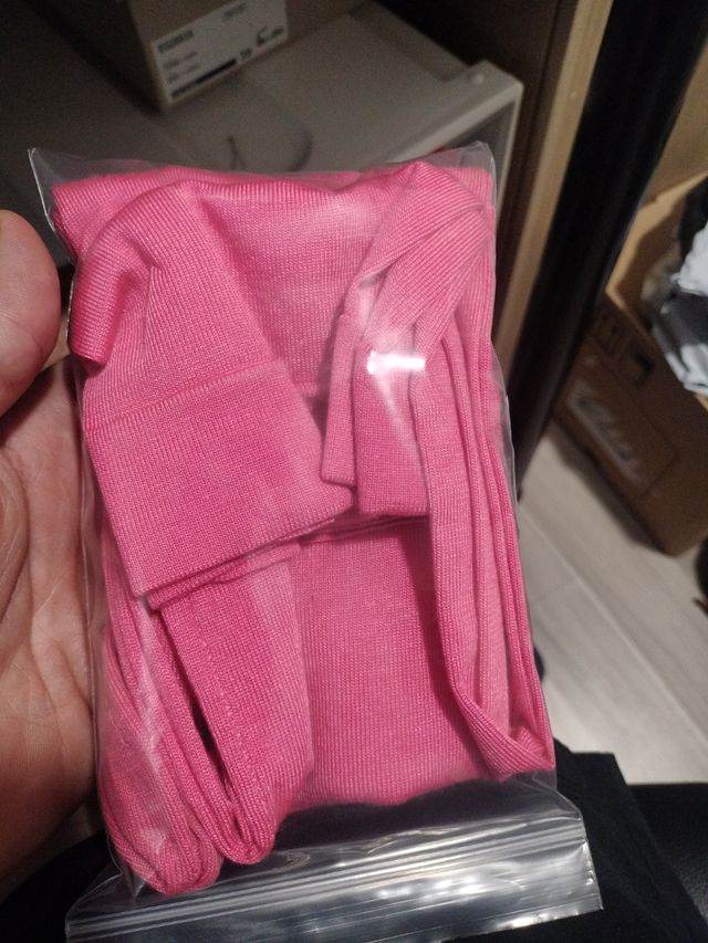 Medias la espiga rosa