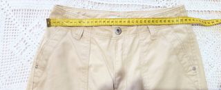 Pantaloni cargo beige Bershka
