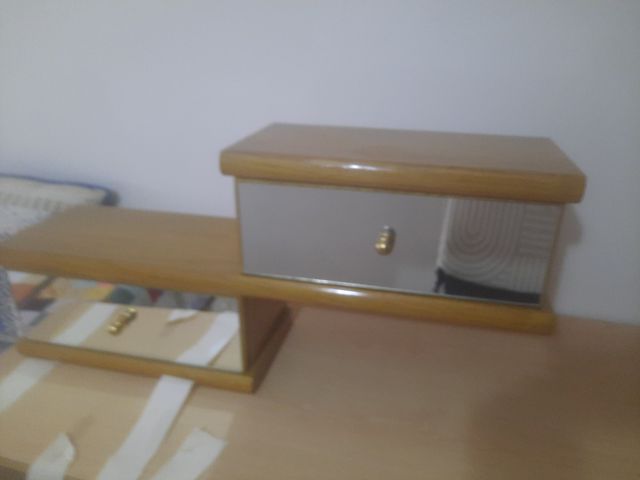 Mueble recibidor madera - 2 cajones