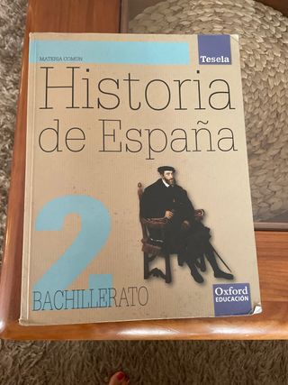 Historia 2.º Bachillerato Tesela Libro de texto
