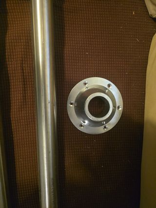 Patas mesa acero inoxidable, camper autocaravana, 