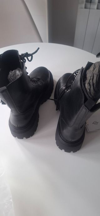 Botines negros mujer talla 38