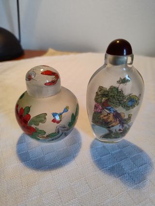 2 Flaconi profumo cinesi vintage