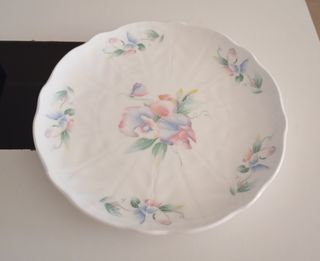 Plato Postre Aynsley + Servidor