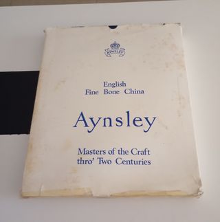Plato Postre Aynsley + Servidor