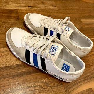 Zapatillas Adidas Neo - Blancas y Azules