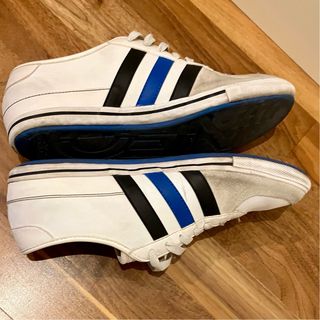 Zapatillas Adidas Neo - Blancas y Azules