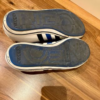 Zapatillas Adidas Neo - Blancas y Azules