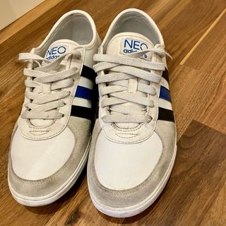 Zapatillas Adidas Neo - Blancas y Azules
