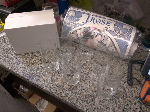 6 Bicchieri La 7 VIDAS Tequila Jrose