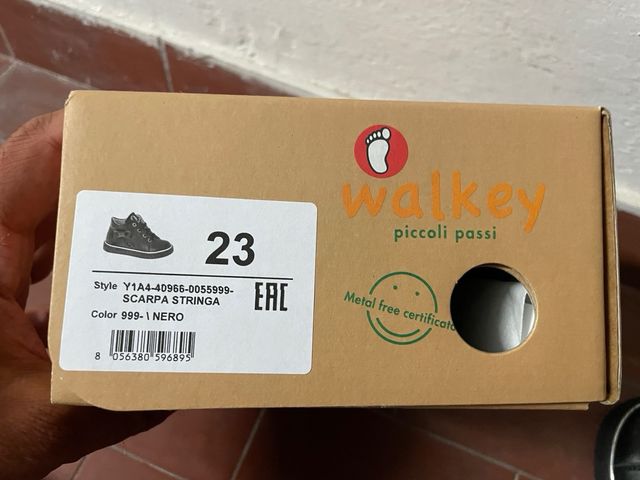 Scarpe Walkey bimba n.23
