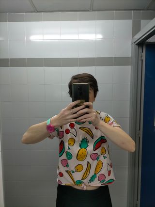 Camiseta infantil frutas