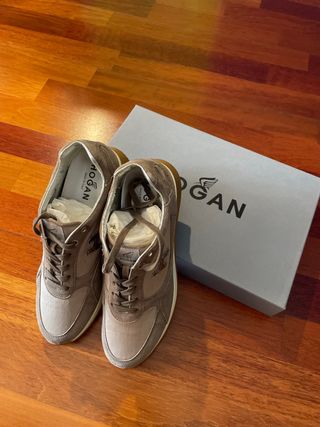 Hogan Canaletto - Scarpe stringate marroni