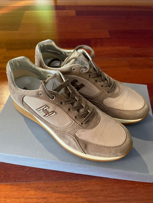 Hogan Canaletto - Scarpe stringate marroni