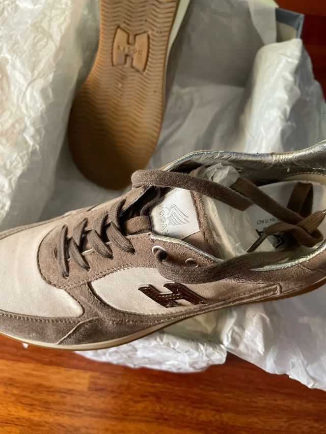 Hogan Canaletto - Scarpe stringate marroni