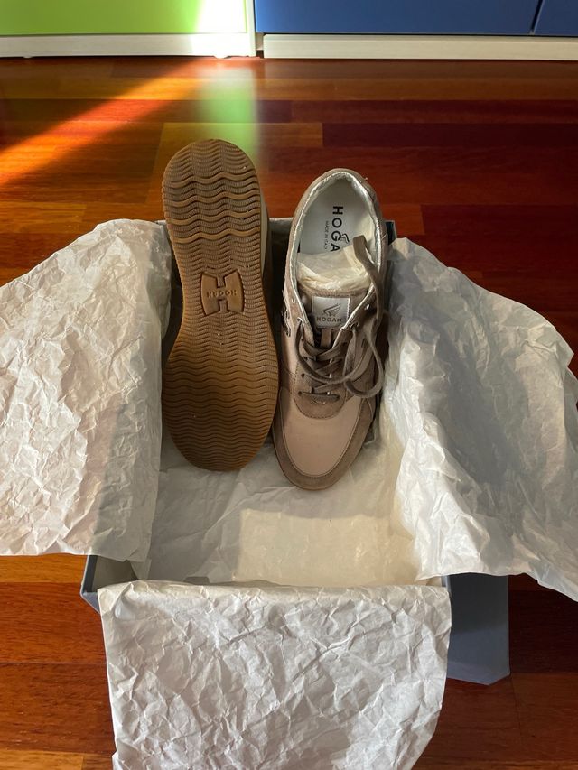 Hogan Canaletto - Scarpe stringate marroni