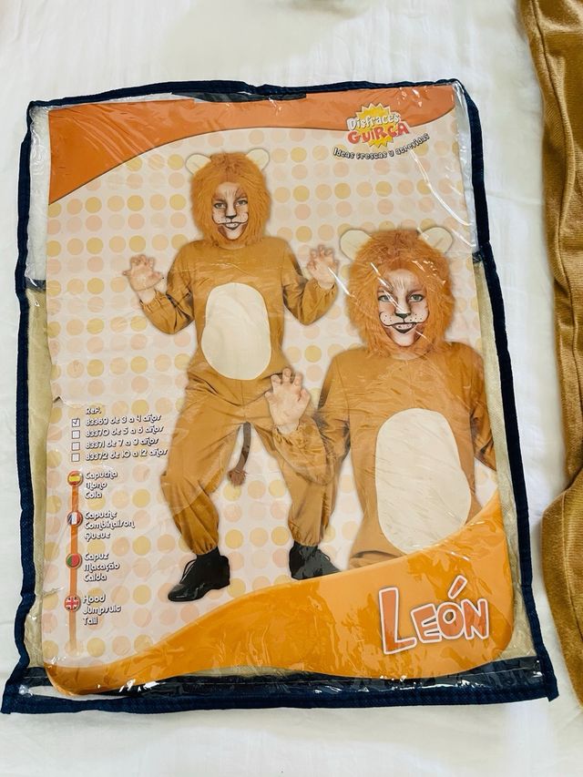Disfraz León para niño