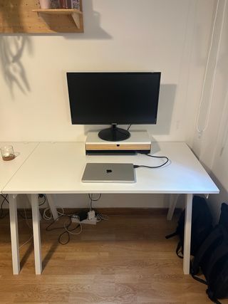 Escritorio IKEA Trotten blanco