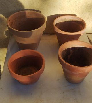 4 Macetas Terracota
