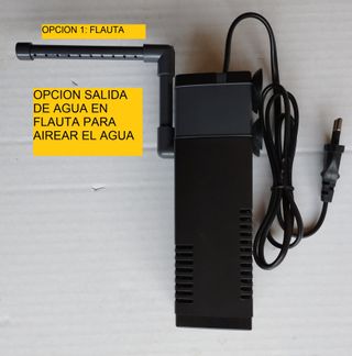 FILTRO ACUARIO MEDIANO 600 L CON AIREADOR pecera