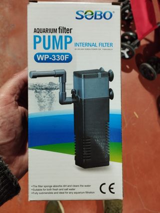 FILTRO ACUARIO MEDIANO 600 L CON AIREADOR pecera