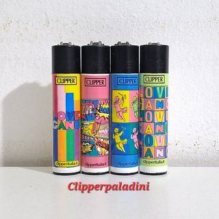 4 Accendini Clipper Love Gang