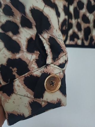 Chaqueta Leopardo Acolchada
