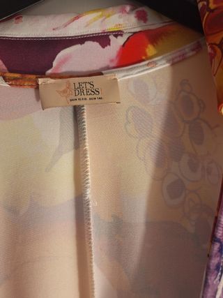 Vestito floreale multicolor