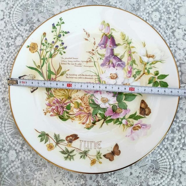 Piatto June, Edith Holden, Caverswall