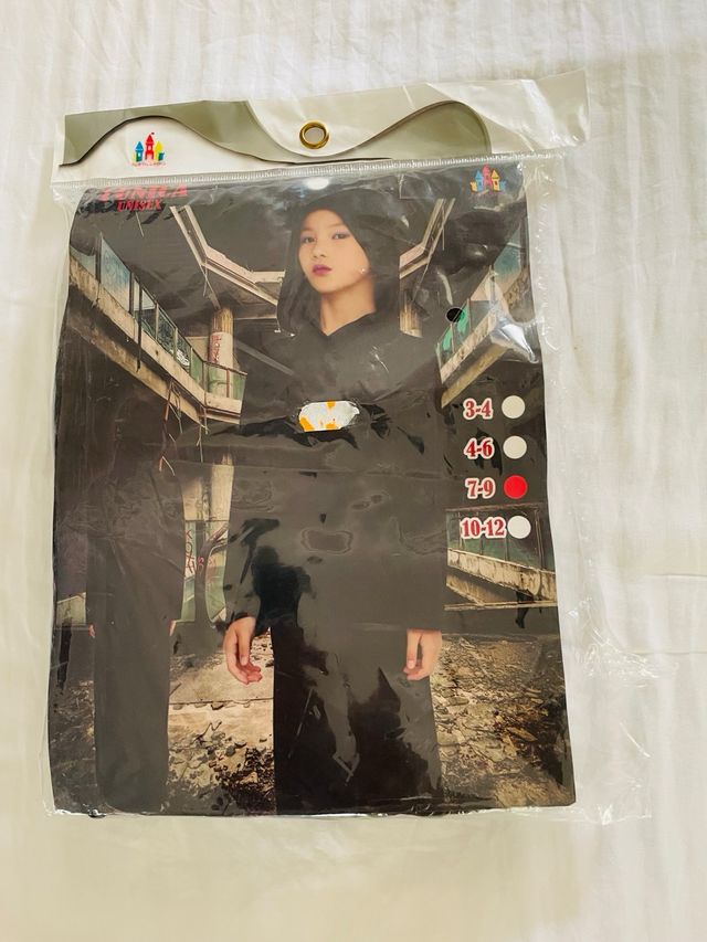 Túnica con capucha unisex