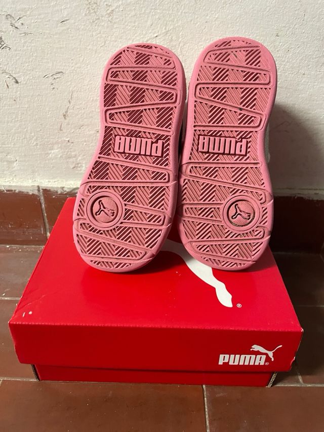 Scarpe Puma bimba n.23 rosa