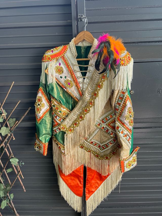 Traje comparsa Badajoz hecho a mano