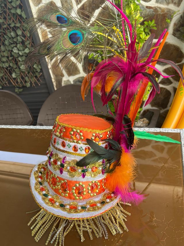 Traje comparsa Badajoz hecho a mano