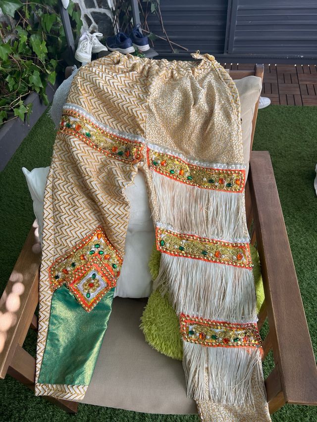 Traje comparsa Badajoz hecho a mano