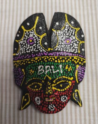 Máscara Bali - Imán nevera