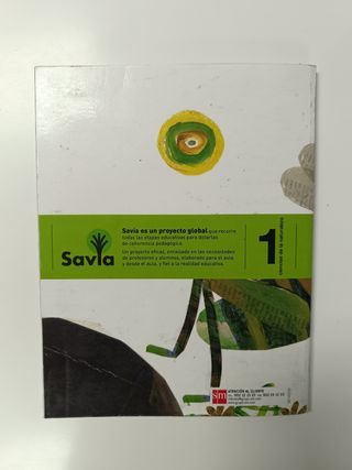 Ciencias de la naturaleza. 1 Primaria. Savia