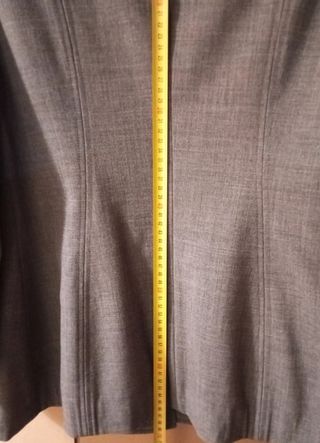 Chaqueta gris Benetton