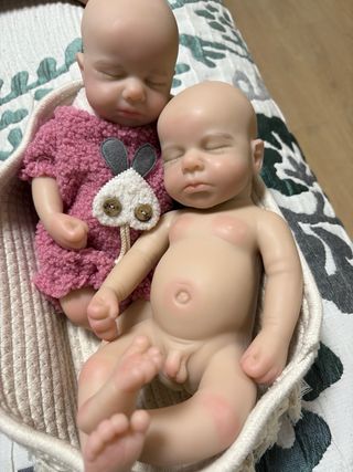 Reborn bebés gemelos niño y niña