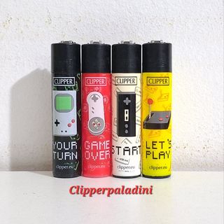 4 Accendini Clipper retrò